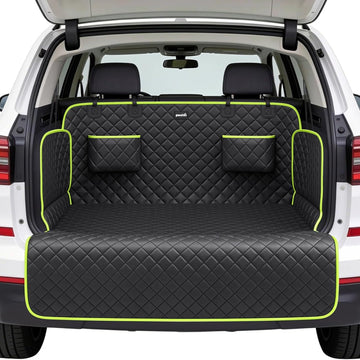 Pecute SUV Cargo Liner for Dogs Upgraded Scratch-proof Leather