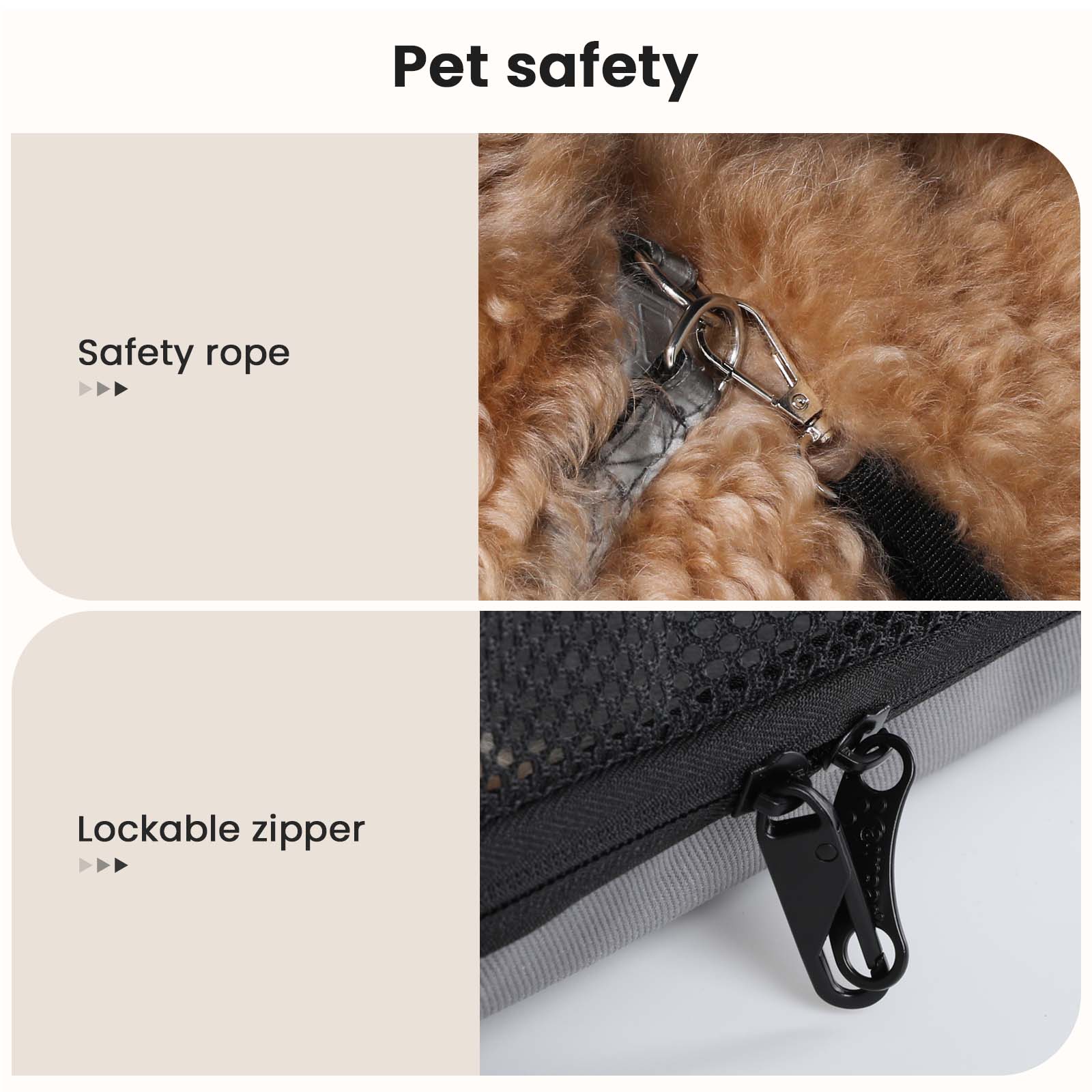 Portable Dog Car Carrier Crate Transportation Carrier Light Weight