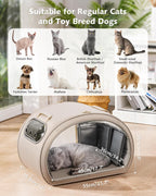 Cooling Cat House AC House with Cooling Mat for Cat Small Dogs