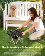 ELevated Pet Bed with Cooling Mat Cat Cooling Bed Built with 360° Breathable Mesh