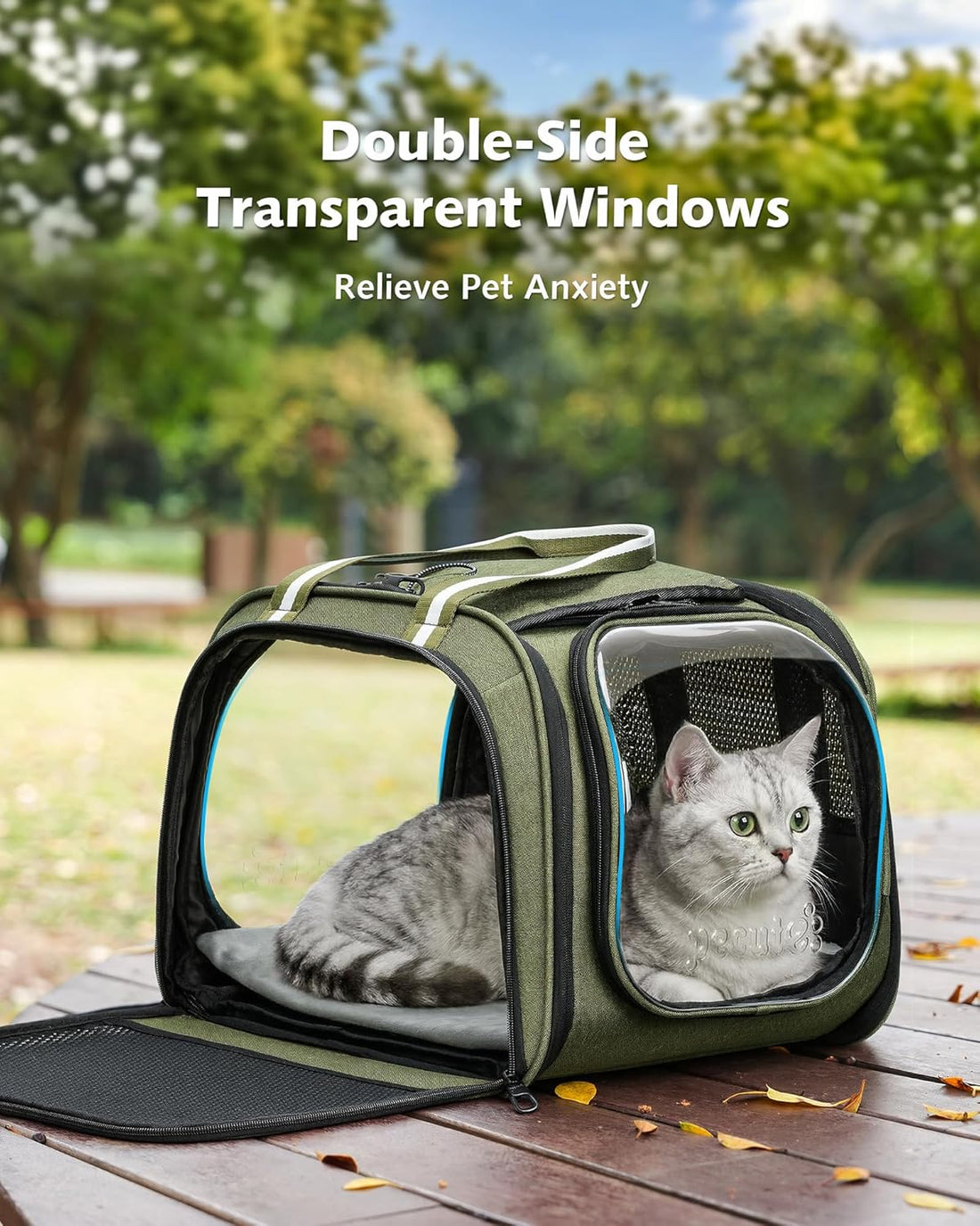 Cat Carrier Bubble Window Breathable Stable Pet Carrier Handbag
