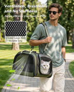Cat Carrier Bubble Window Breathable Stable Pet Carrier Handbag