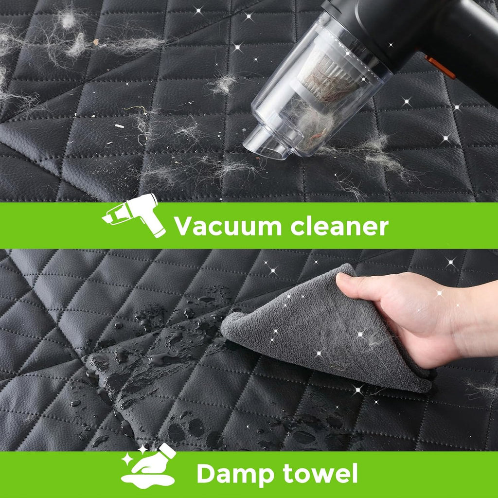 SUV Cargo Liner for Dogs Upgraded Scratch-proof Leather