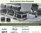 Airline Approved Cat Carrier Expandable Pet Carrier up to 5kg/12lbs