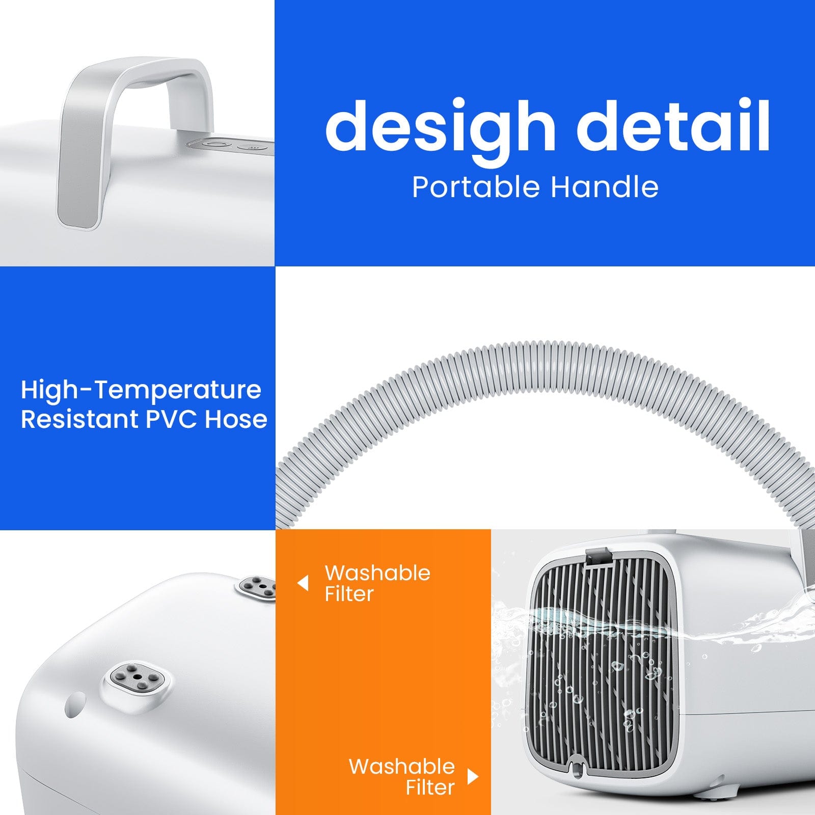 Dog Dryer with Cool-Warm-Hot Cycle Mode