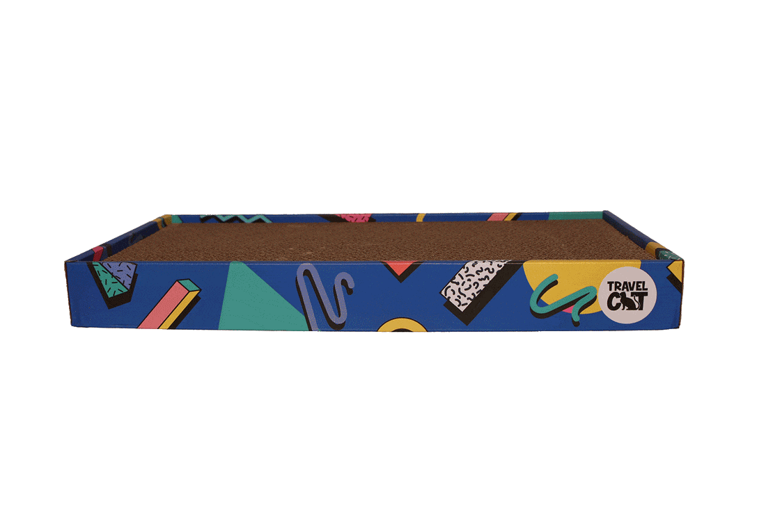 "The 90s Cat" Portable Travel Cat Scratcher