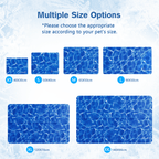 XS-XXL Cooling Mat  Water Ripples