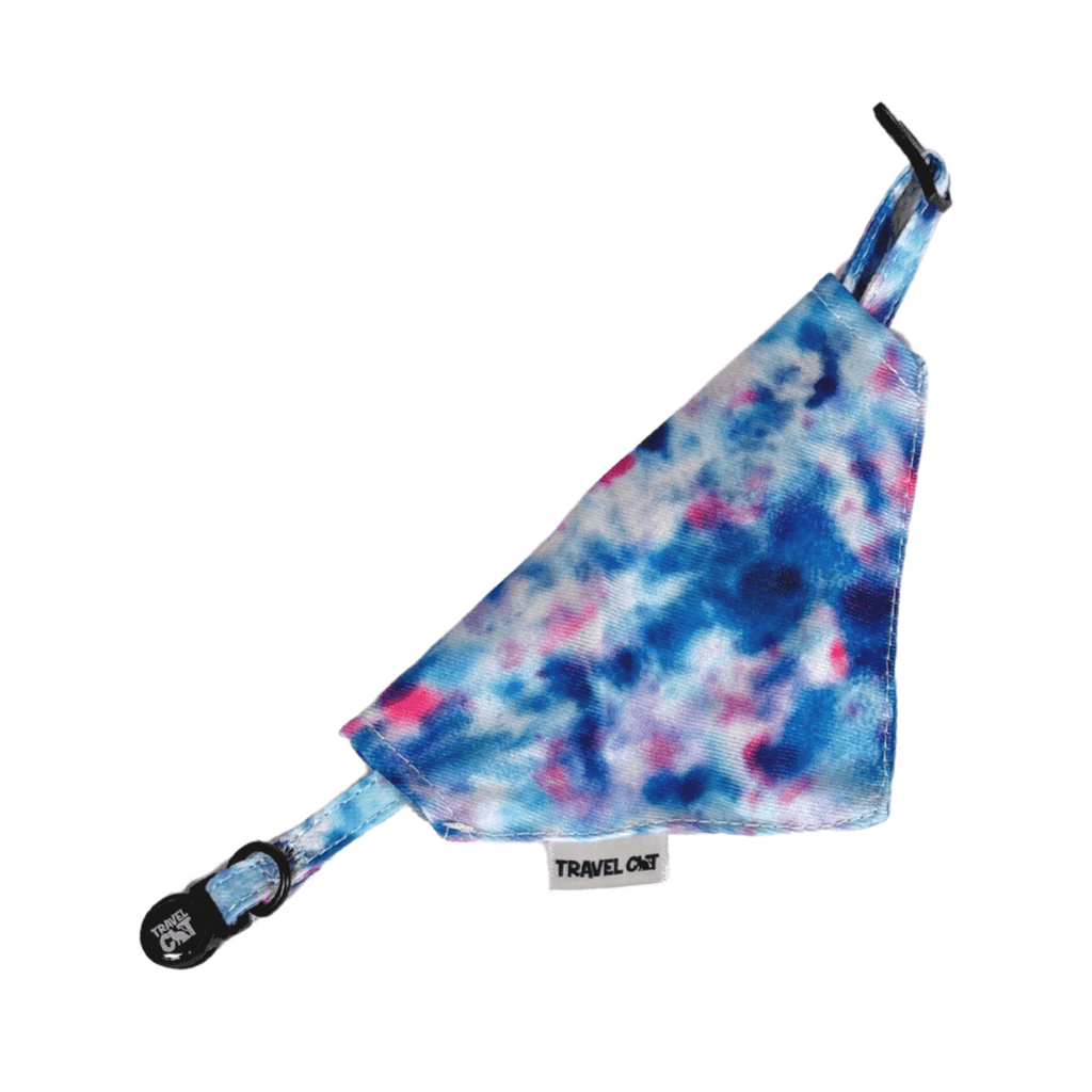 “The Groovy Cat” Bandana & Cat Collar