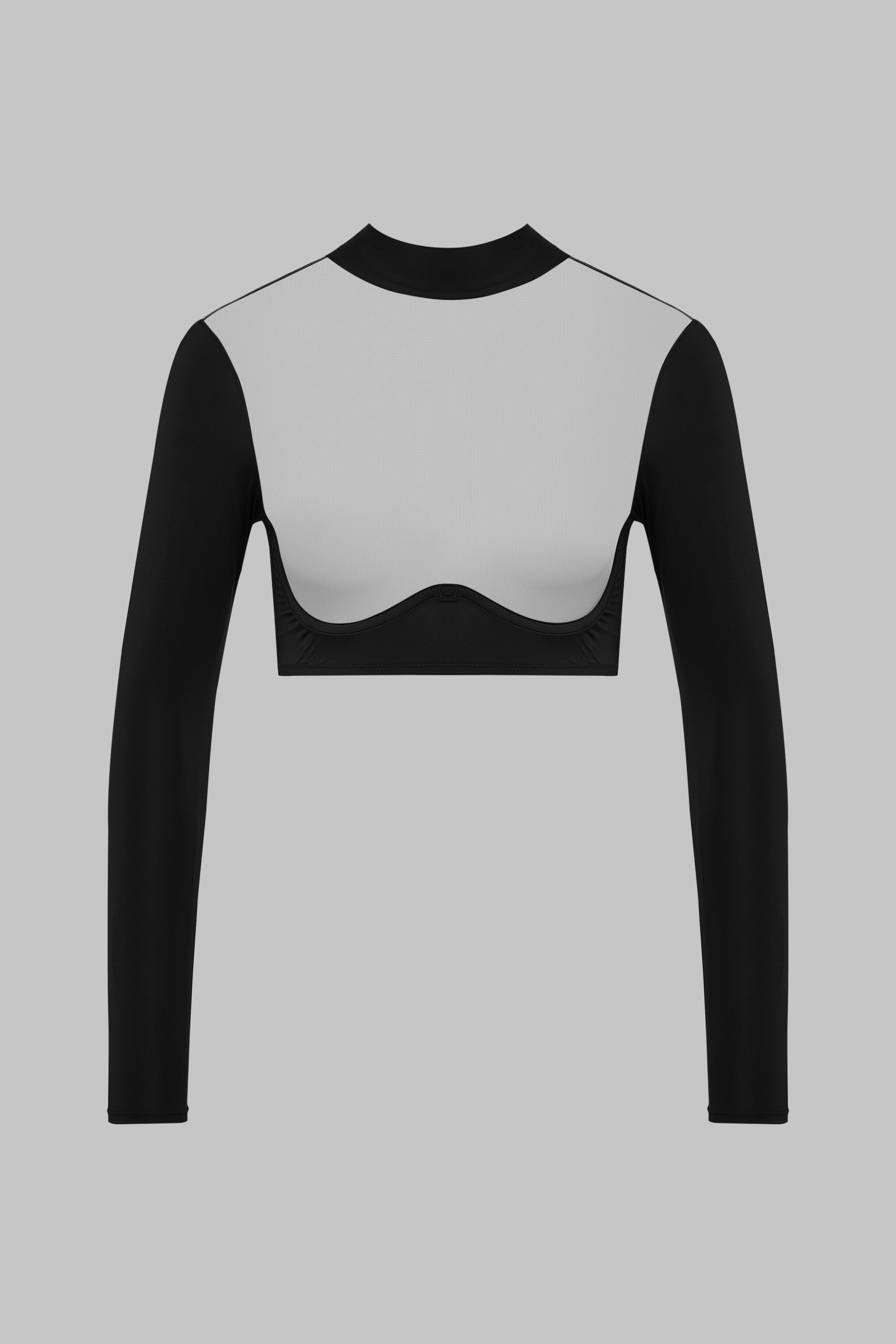 Top transparent Manches Longues - Pure Tentation