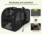 Cat Carrier Dog Backpack Expandable（Black）