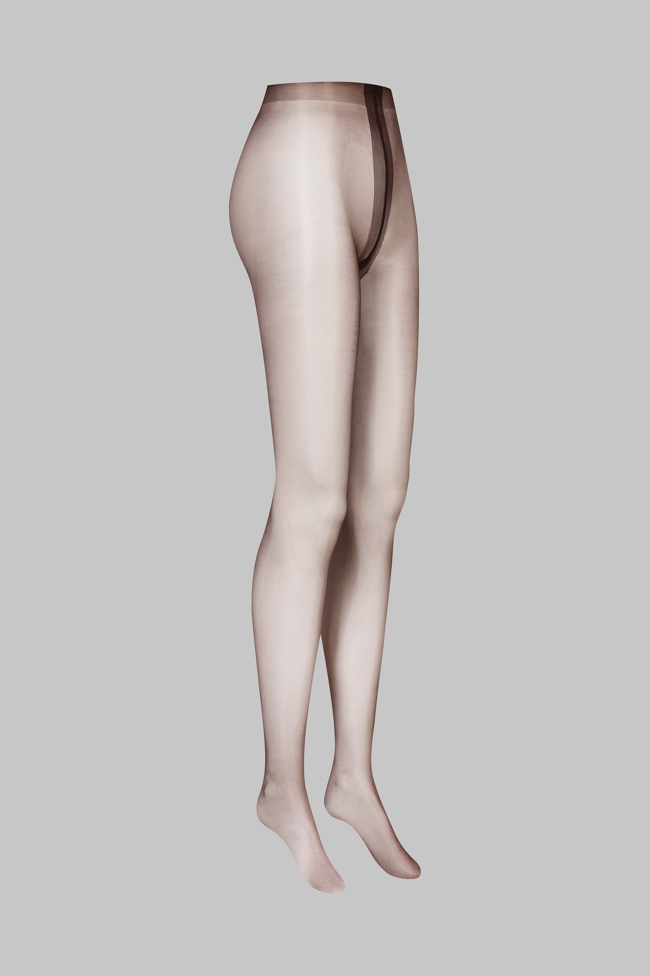 Collant glacé 10D - Marron - Legwear