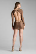 Robe courte dos ouvert - French Kiss Light