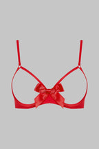 Soutien-gorge ouvert avec noeud - Le Petit Secret
