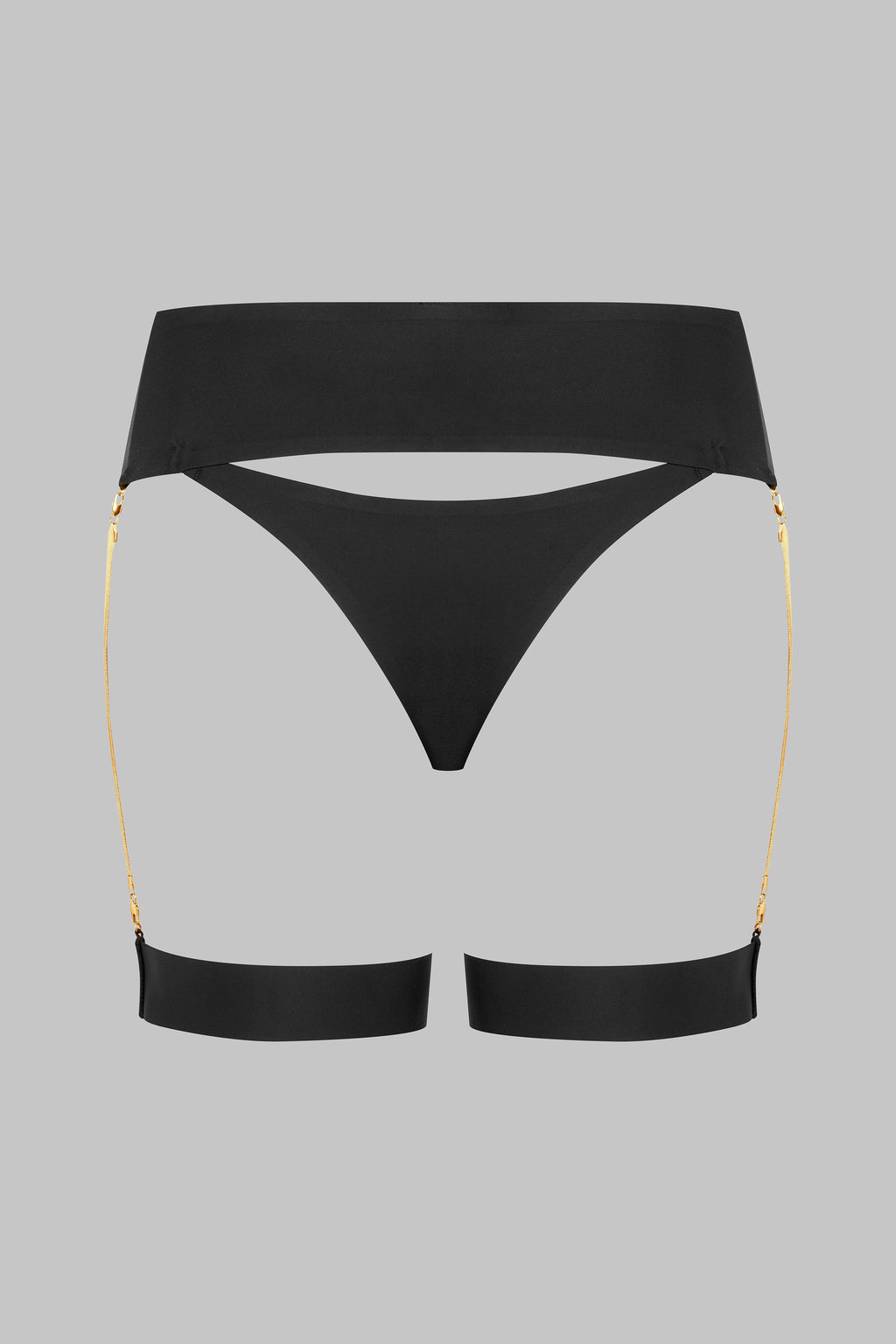 Tanga Jarretières Bijoux - Tapage Nocturne