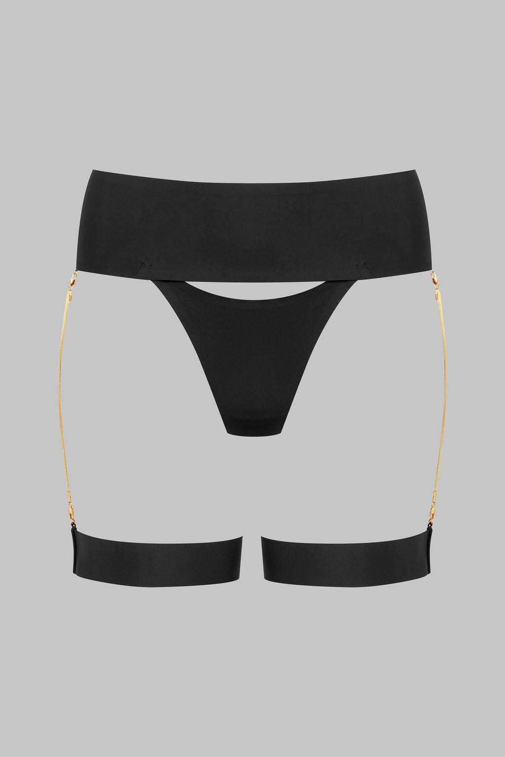 Tanga Jarretières Bijoux - Tapage Nocturne