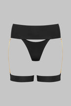 Tanga Jarretières Bijoux - Tapage Nocturne