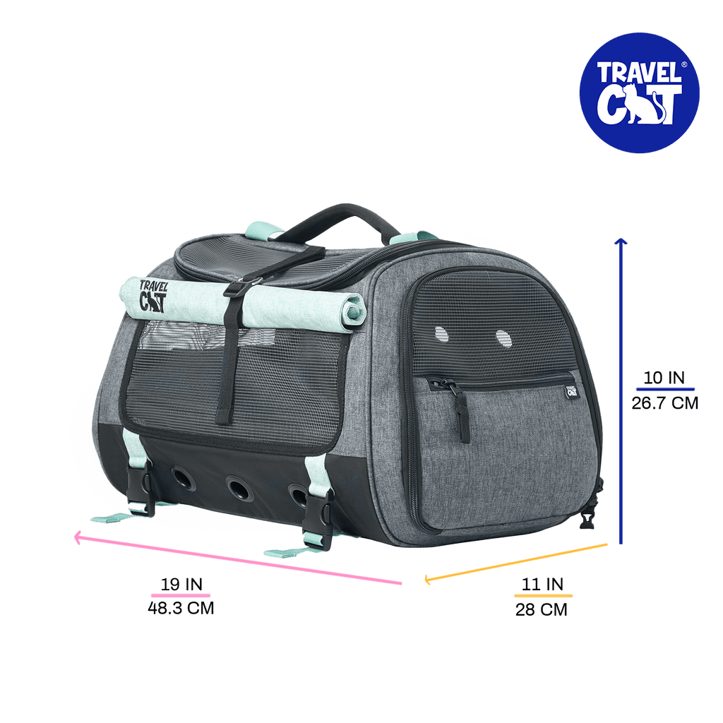"The Transpurrter" Ultimate Calming Convertible Cat Carrier