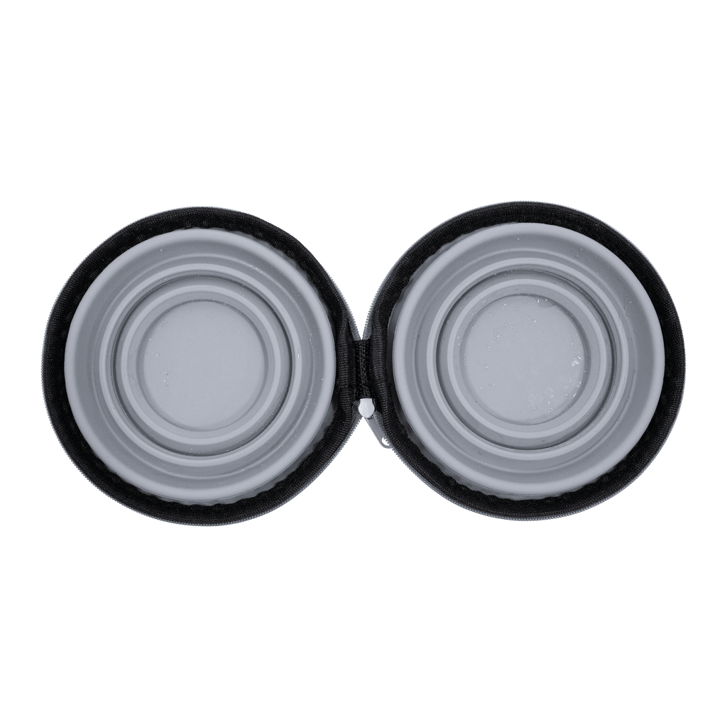 Double Sided Portable Zippered Bowl