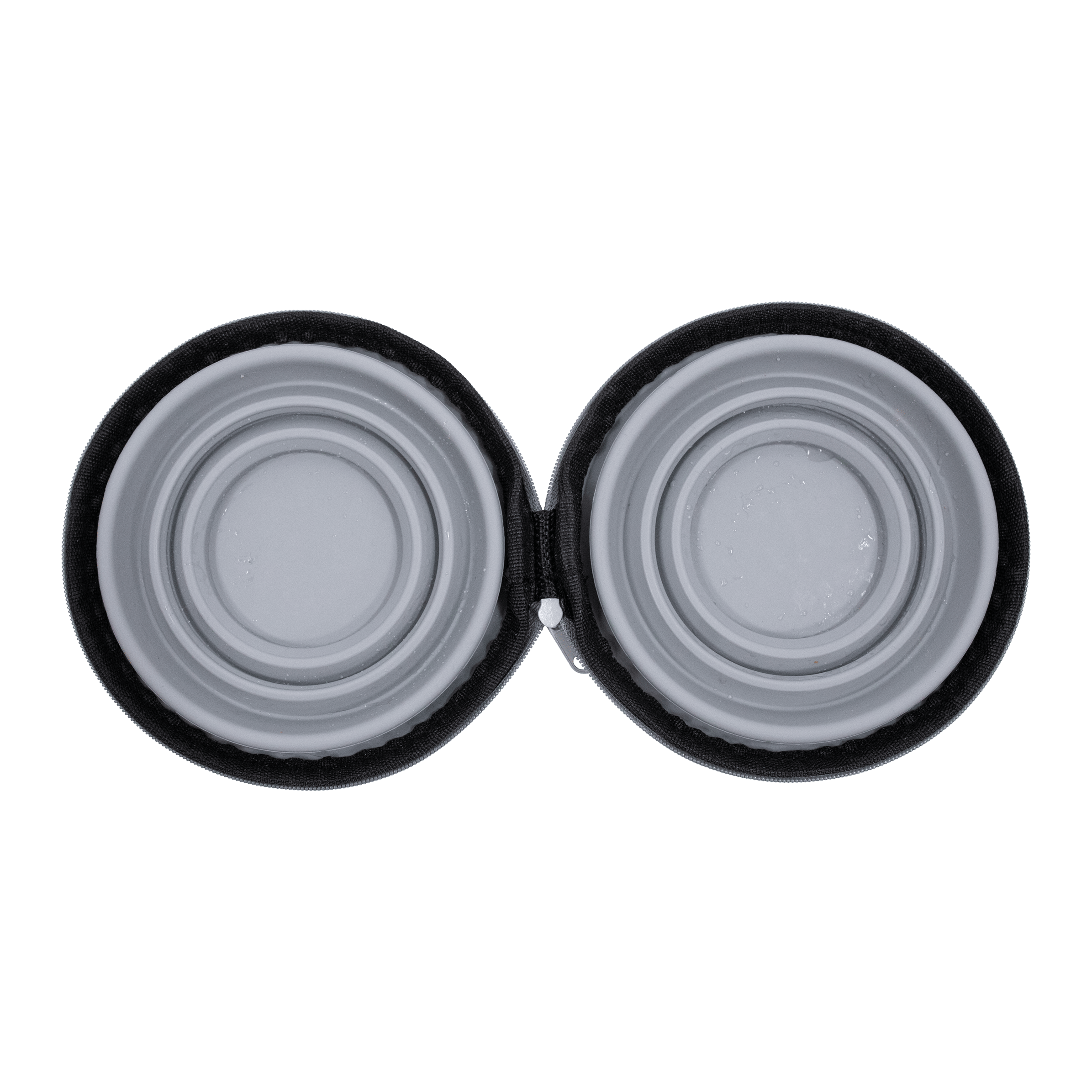 Double Sided Portable Zippered Bowl