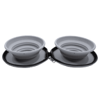 Double Sided Portable Zippered Bowl