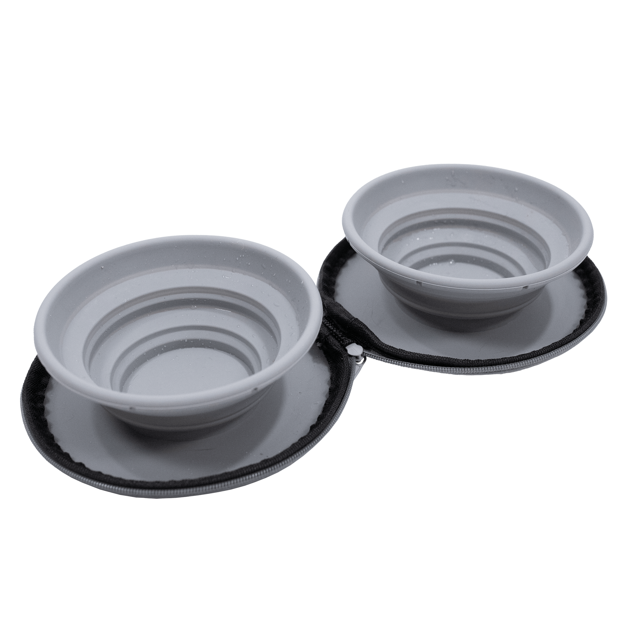 Double Sided Portable Zippered Bowl