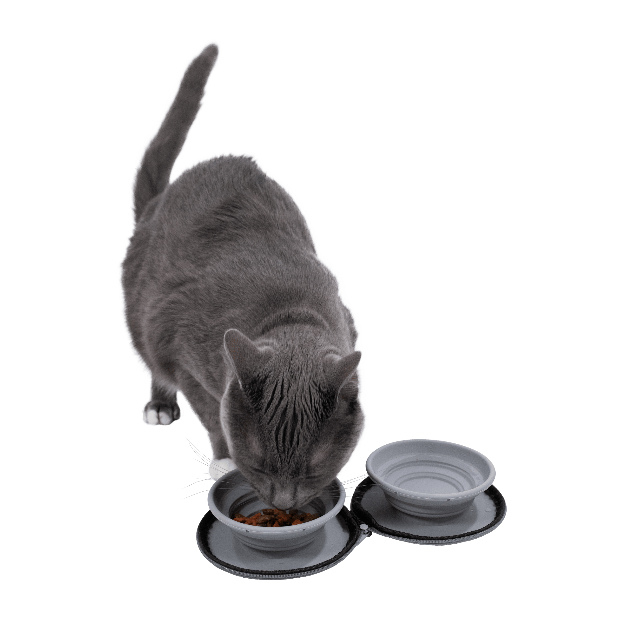 Double Sided Portable Zippered Bowl