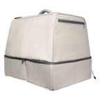 "The Porta-Pawty+" Covered Travel Litter Box - Portable Bathroom for Cats