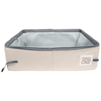 "The Porta-Pawty+" Covered Travel Litter Box - Portable Bathroom for Cats