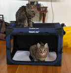 "The Boop Coop" Collapsible Travel Cat Crate & Carrier