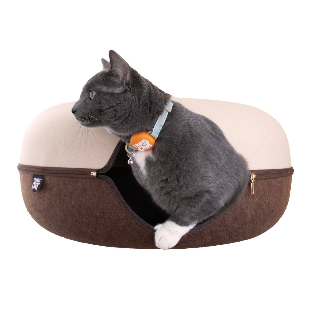 "Donut!" Cat Hideaway Cave