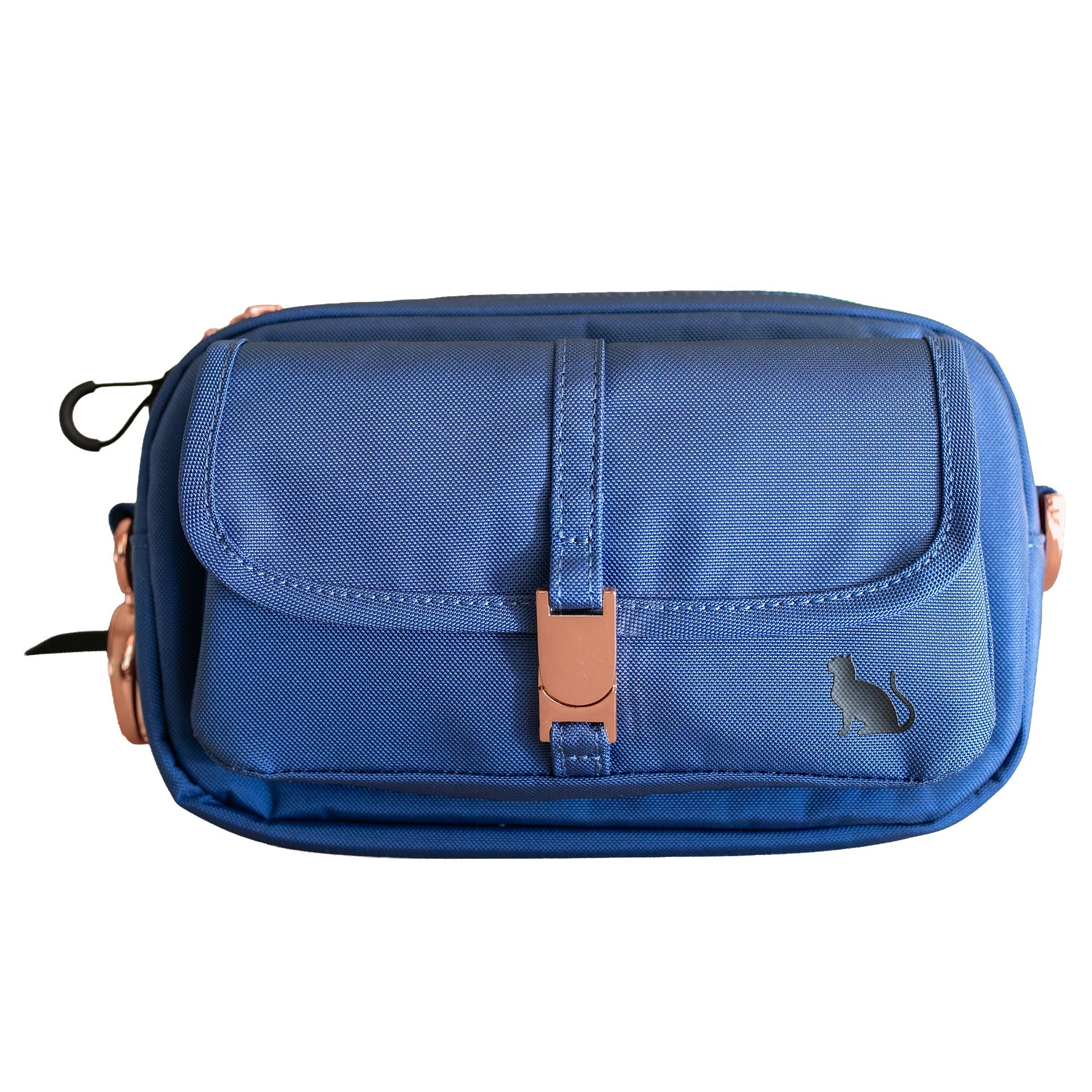“The Whisker Walker” Cat Fanny Pack Walking Bag – Adjustable Hands-Free Fanny Pack for Treats, Leash & Essentials