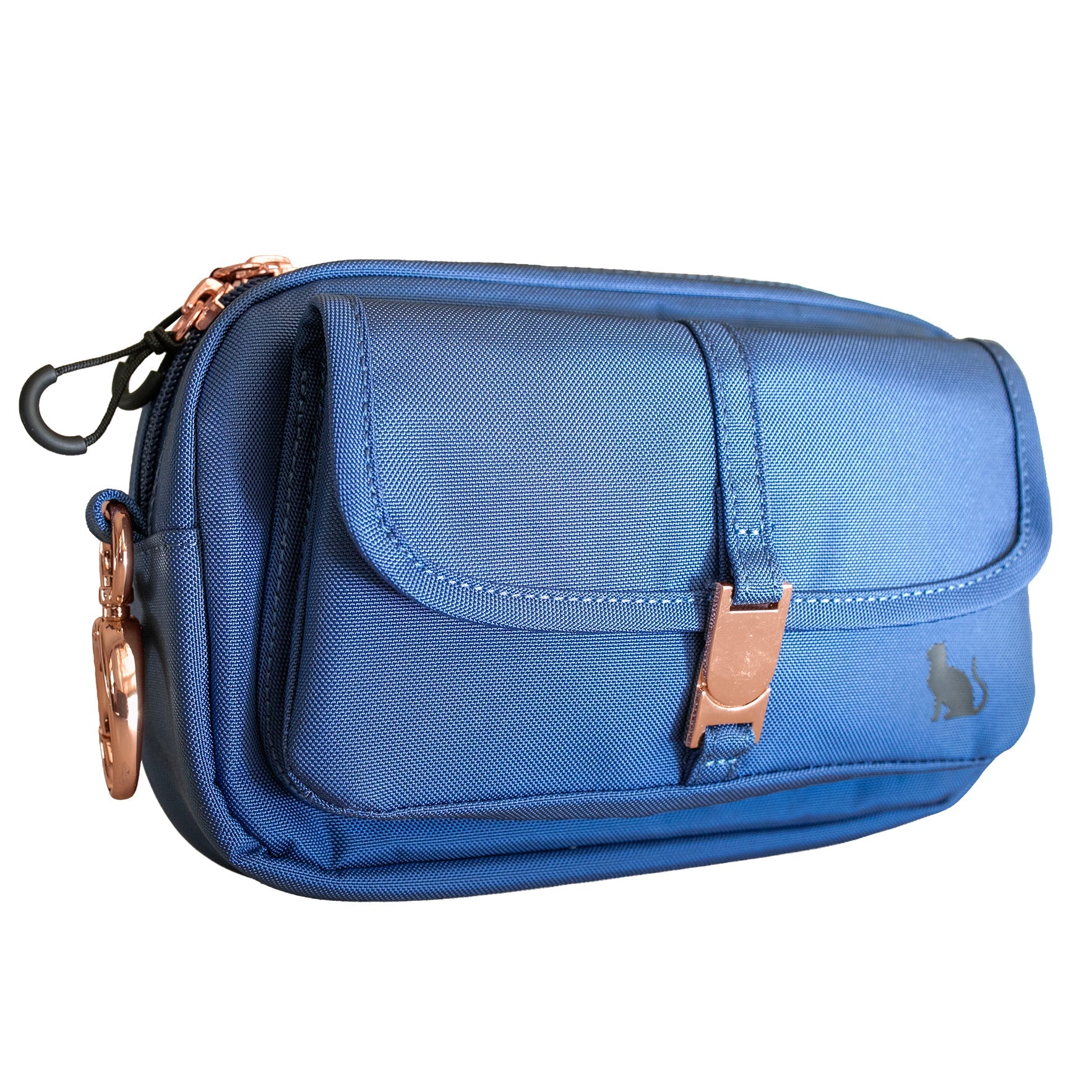 “The Whisker Walker” Cat Fanny Pack Walking Bag – Adjustable Hands-Free Fanny Pack for Treats, Leash & Essentials