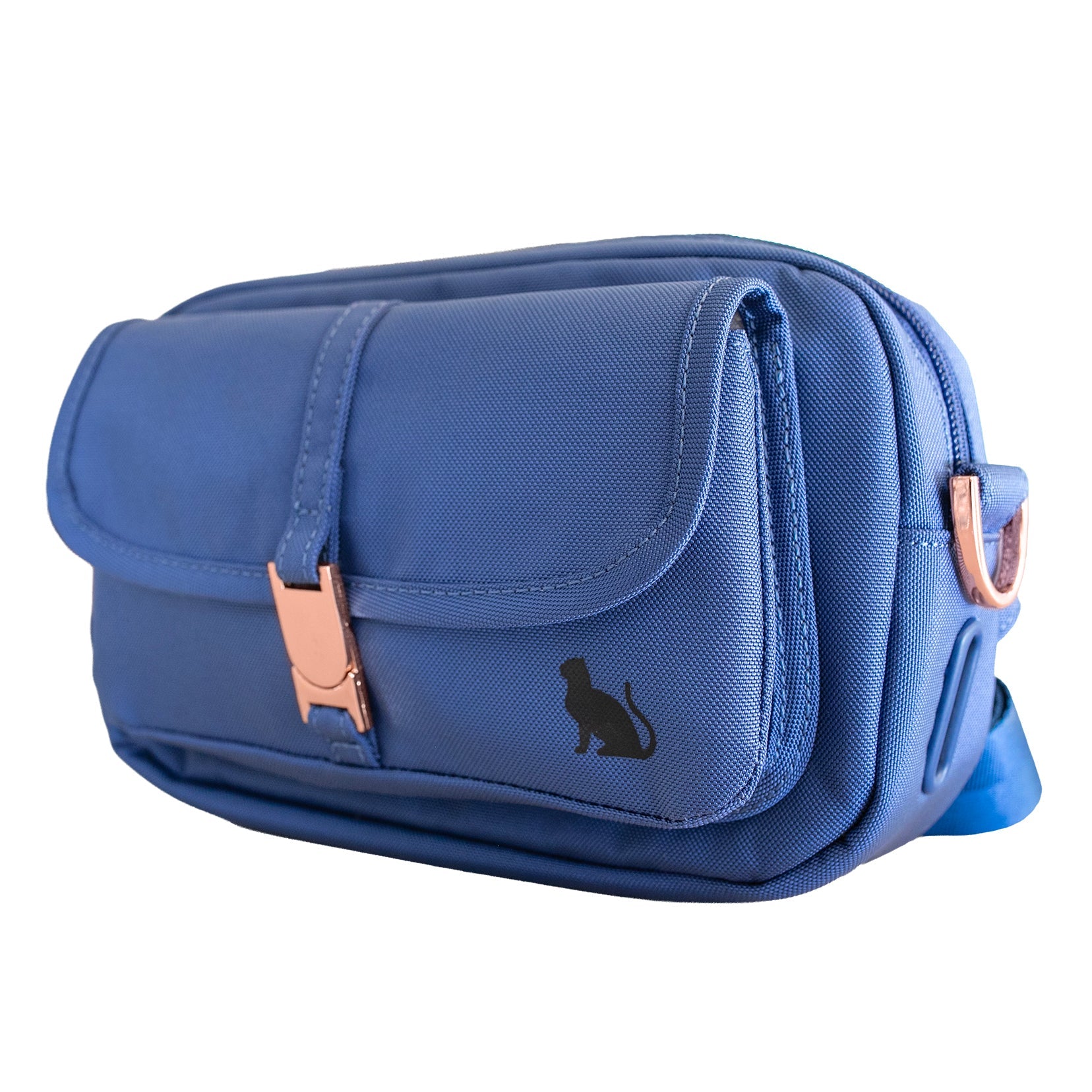 “The Whisker Walker” Cat Fanny Pack Walking Bag – Adjustable Hands-Free Fanny Pack for Treats, Leash & Essentials