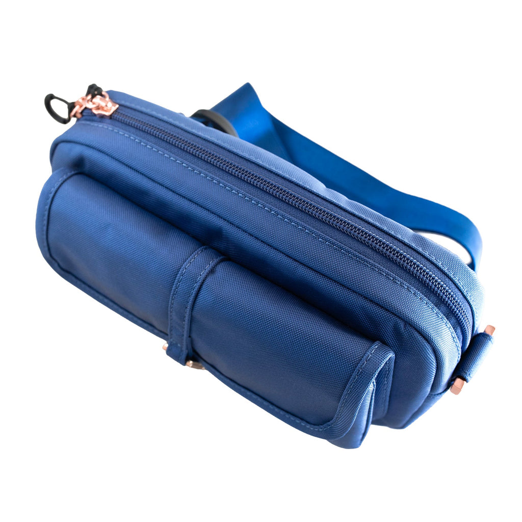 “The Whisker Walker” Cat Fanny Pack Walking Bag – Adjustable Hands-Free Fanny Pack for Treats, Leash & Essentials