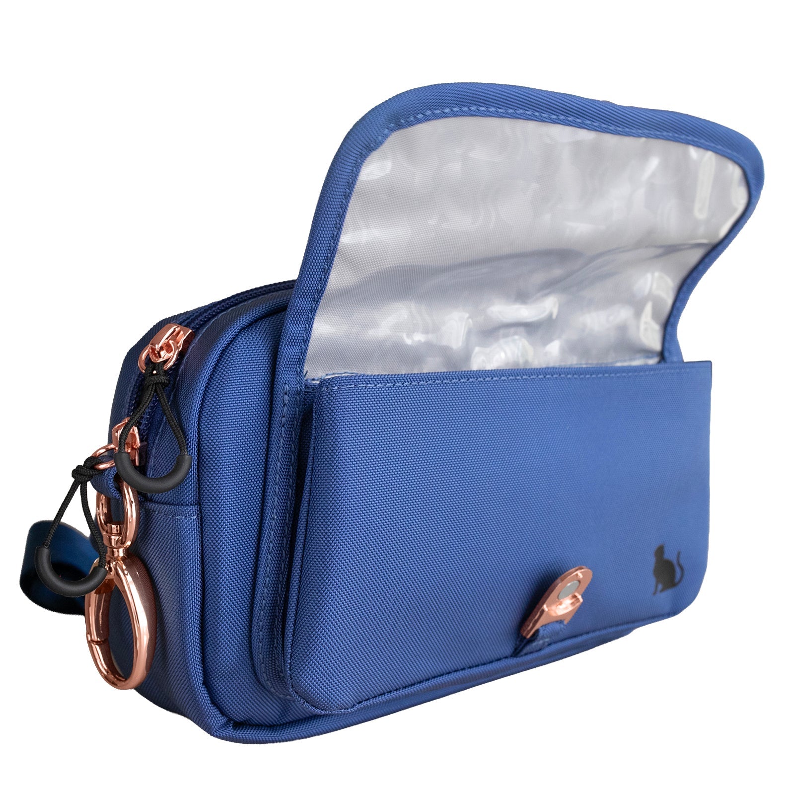 “The Whisker Walker” Cat Fanny Pack Walking Bag – Adjustable Hands-Free Fanny Pack for Treats, Leash & Essentials