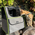 Trapezoidal Cat Carrier Pet Backpack