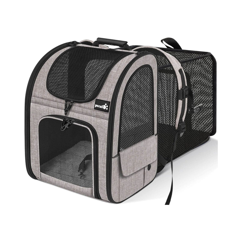 Cat Carrier Dog Backpack Expandable (Khaki)