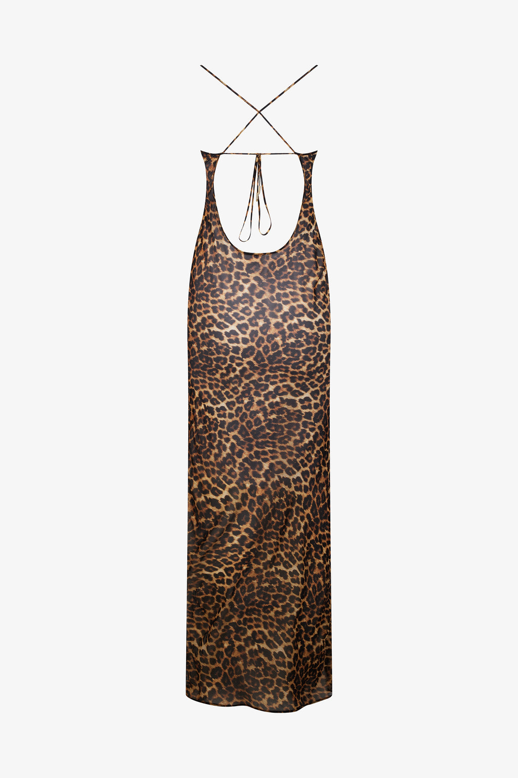 Robe Longue Dos Nu - Safari