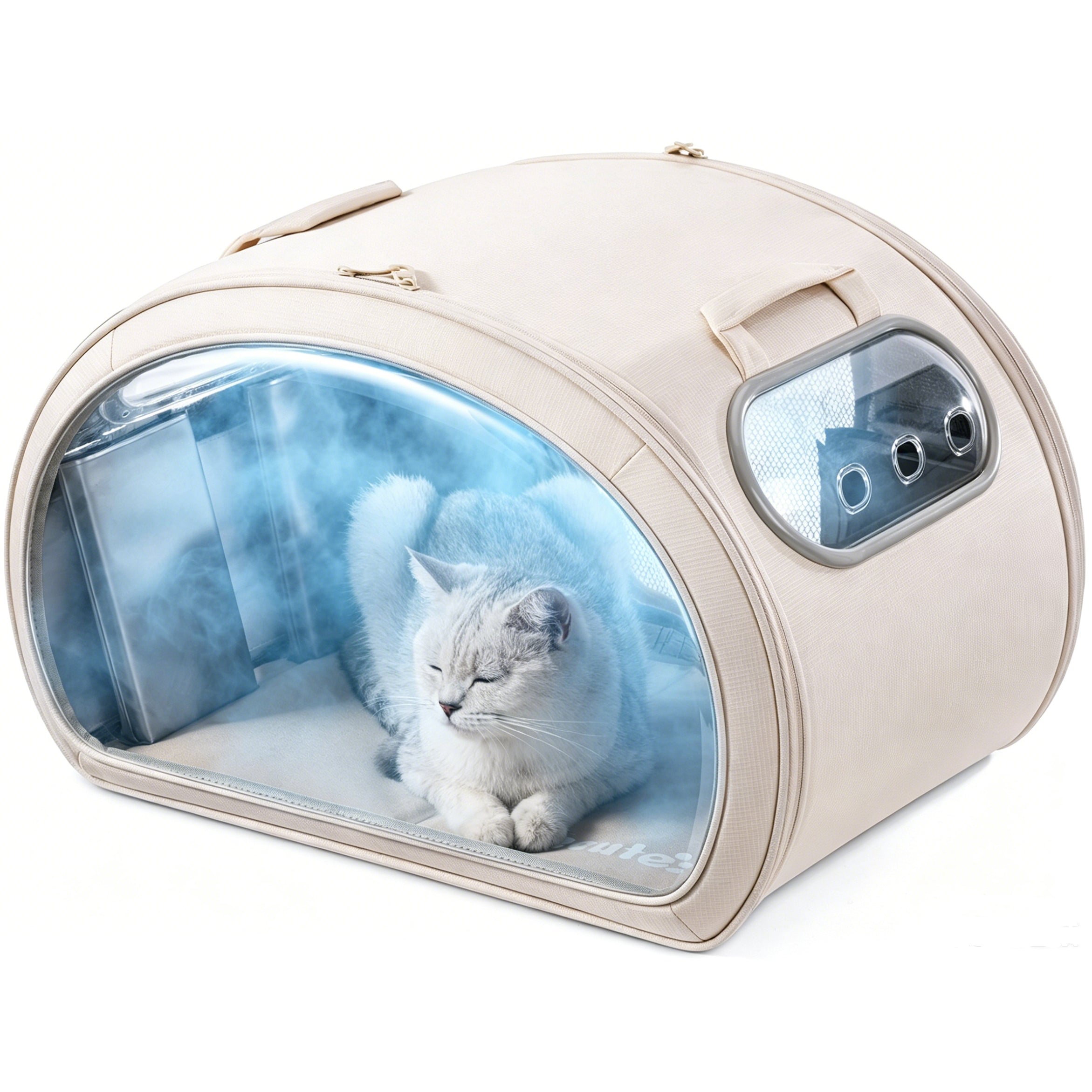 Cat Cooling House Dog House with Cooling Mat