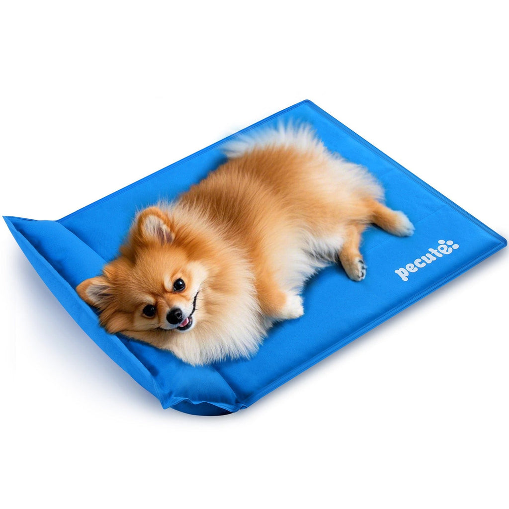 M-XL Dog Cooling Mat with Pillow