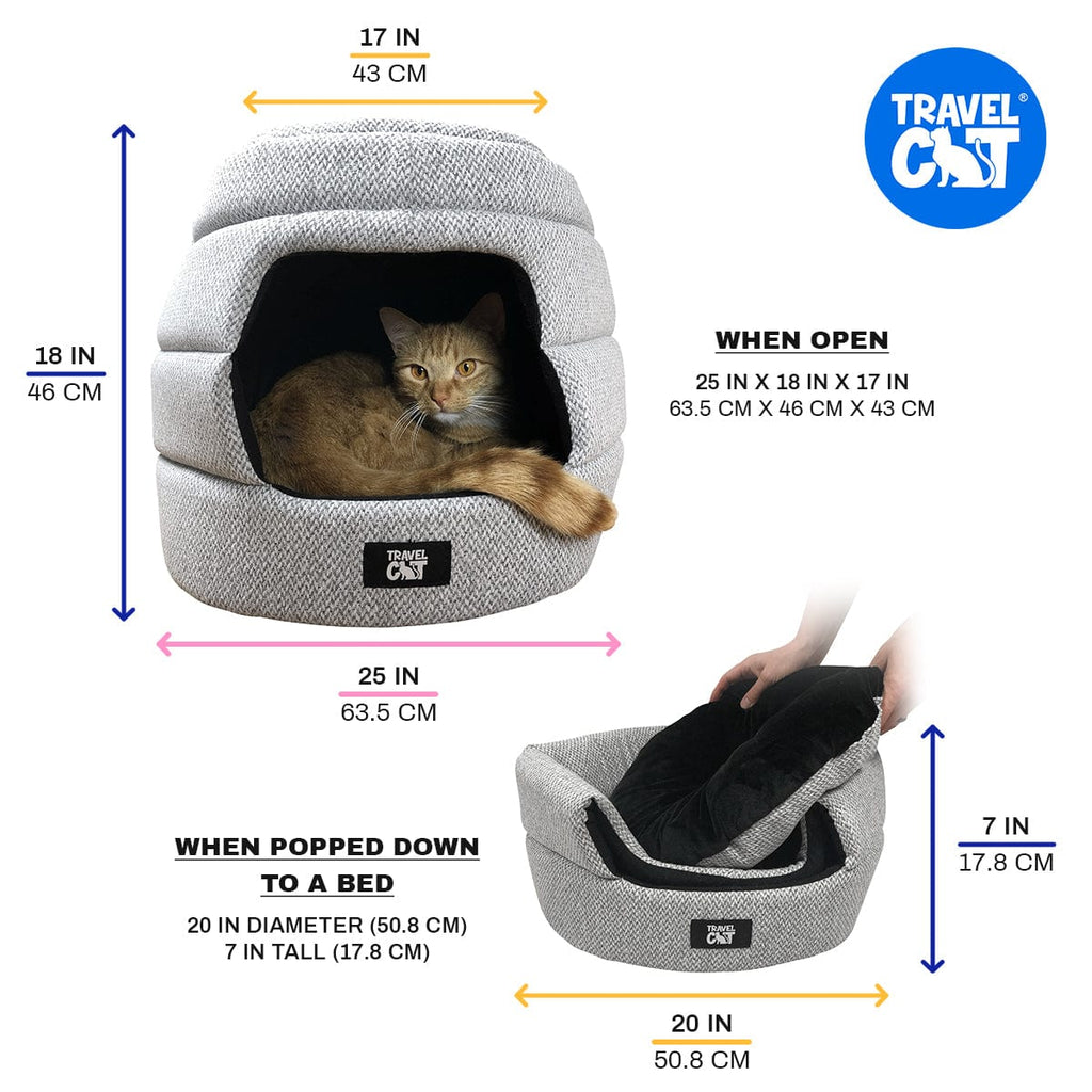 "The Fat Cat" Cat Backpack & Meowbile Home Bundle