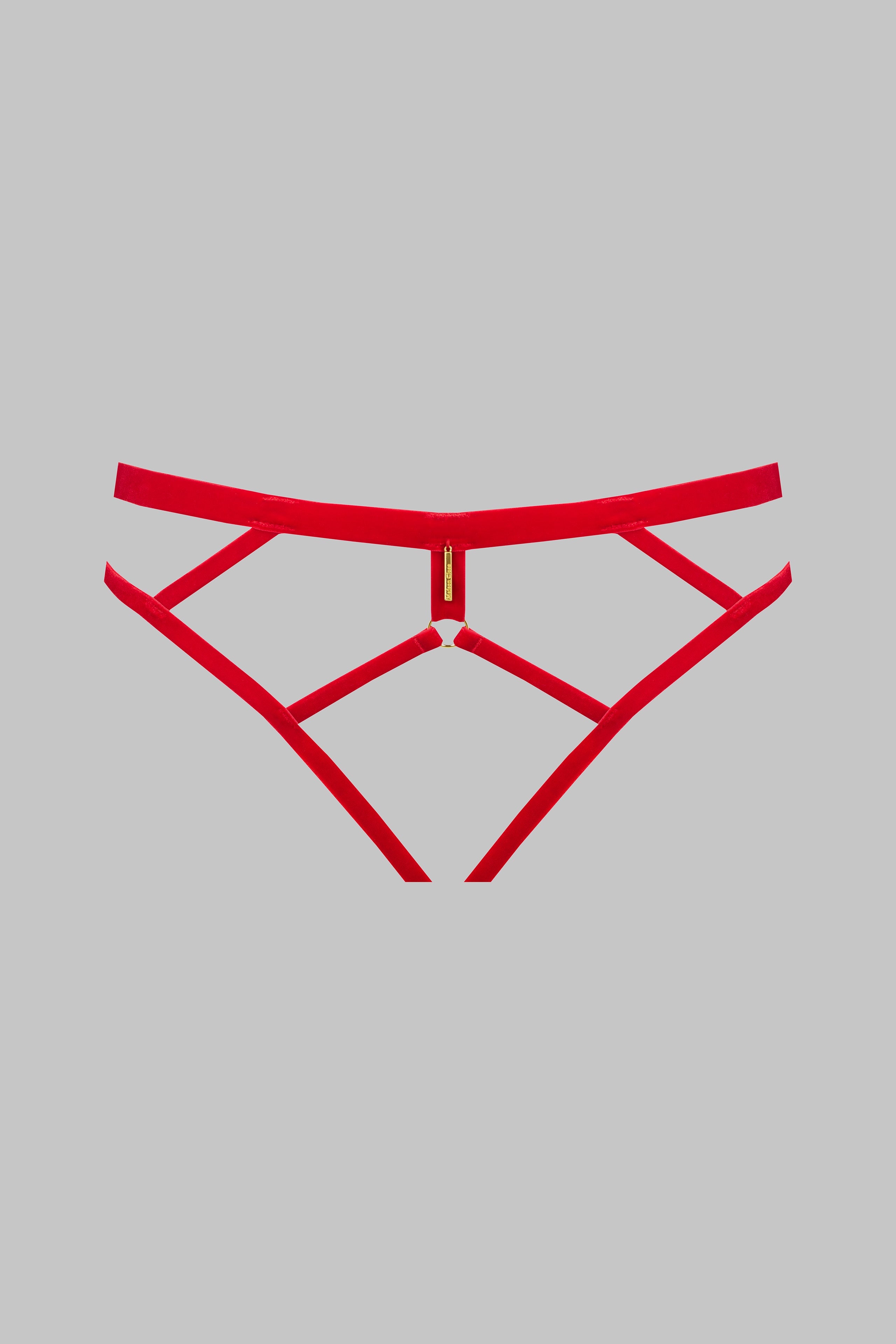 Culotte ouverte - Parure Velours