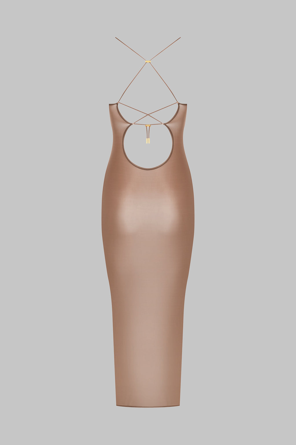 Robe midi dos ouvert - French Kiss Light