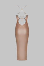 Robe midi dos ouvert - French Kiss Light