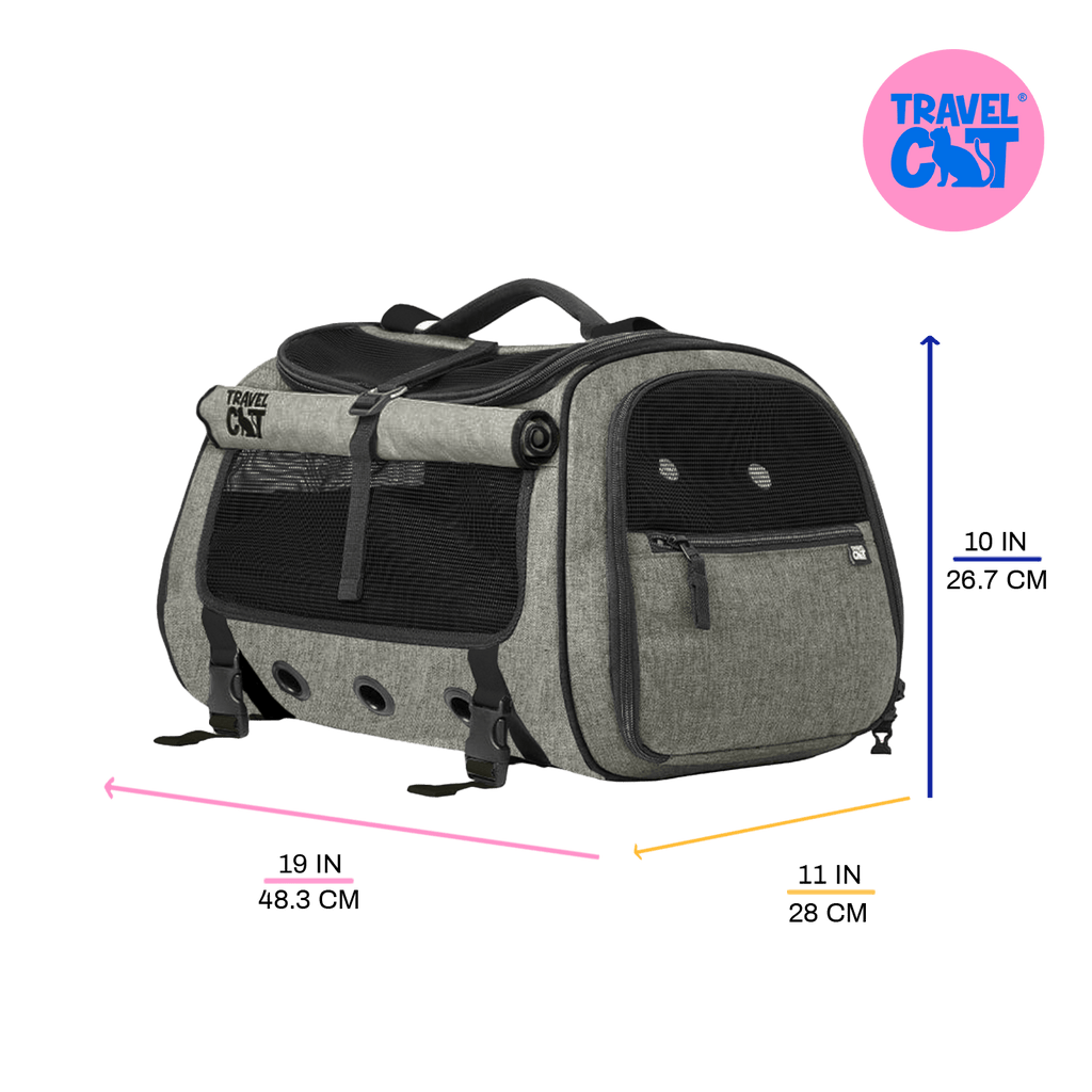 "The Transpurrter" Ultimate Calming Convertible Cat Carrier