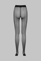 Collant illusion résille Signature couture 25D - Legwear