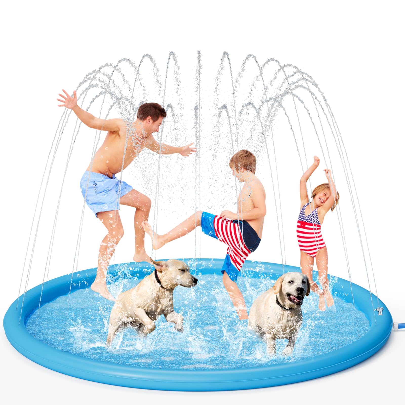 S-4XL Sprinkler Pad for Dogs & Kids