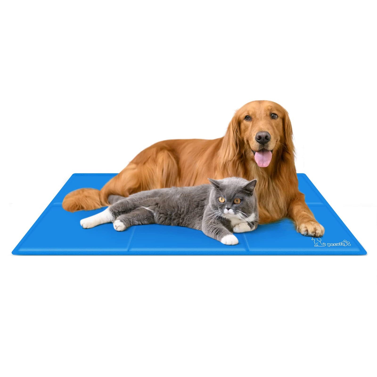 XS-XXL Dog Cooling Mat Blue