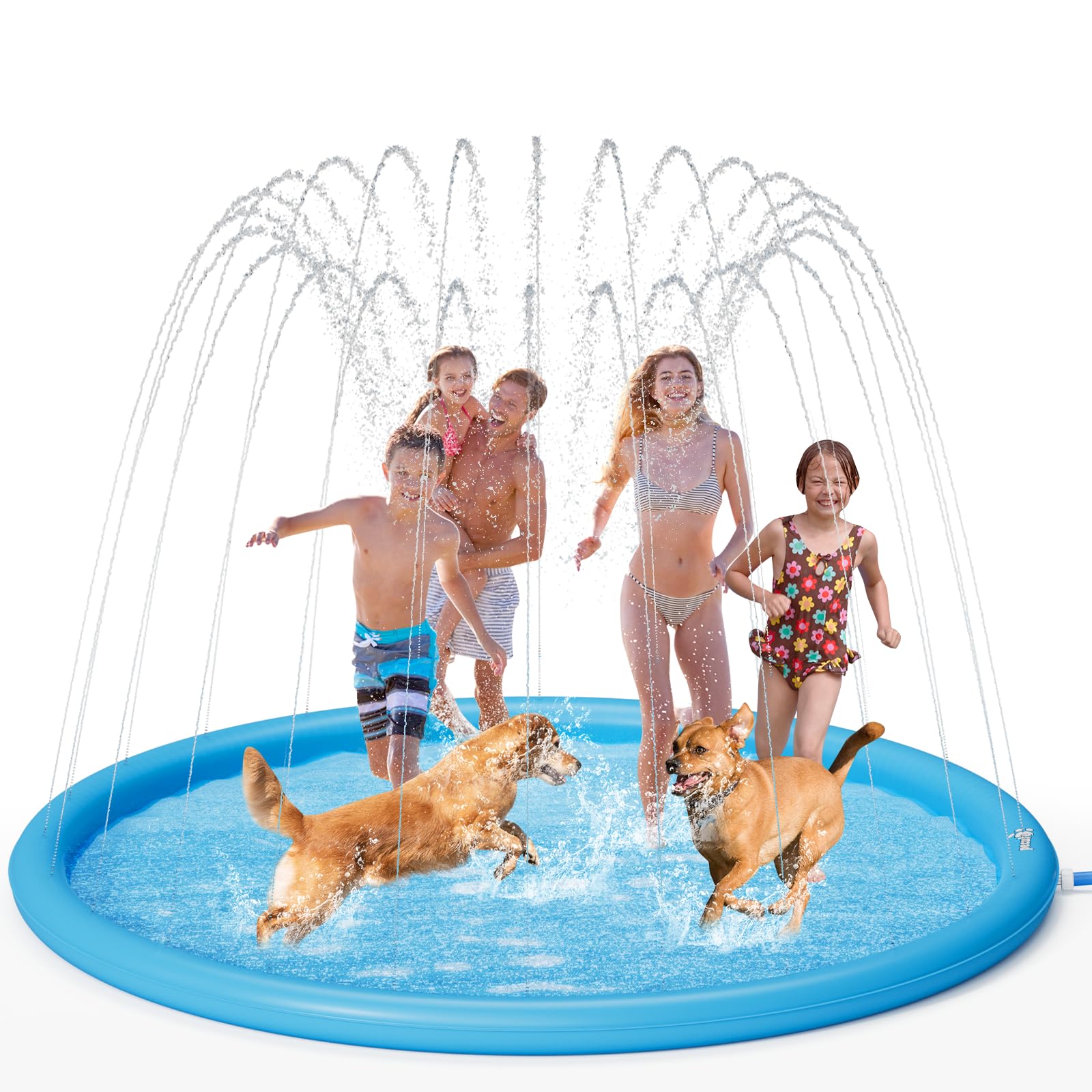 S-4XL Sprinkler Pad for Dogs & Kids