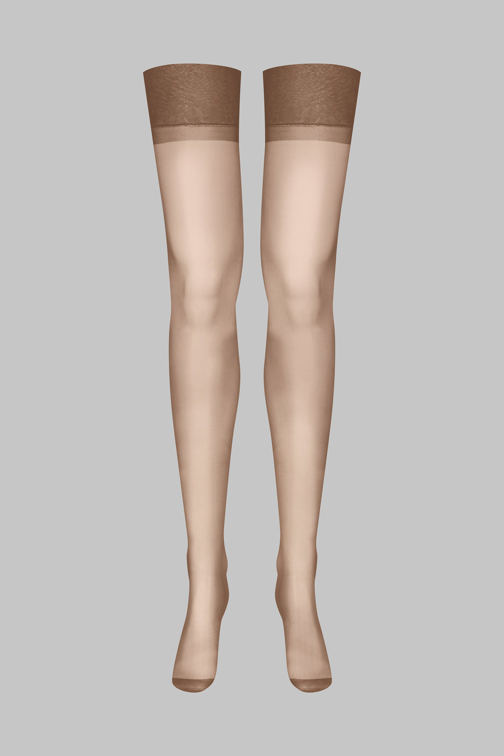 Bas nylon 15D - Marron - Legwear